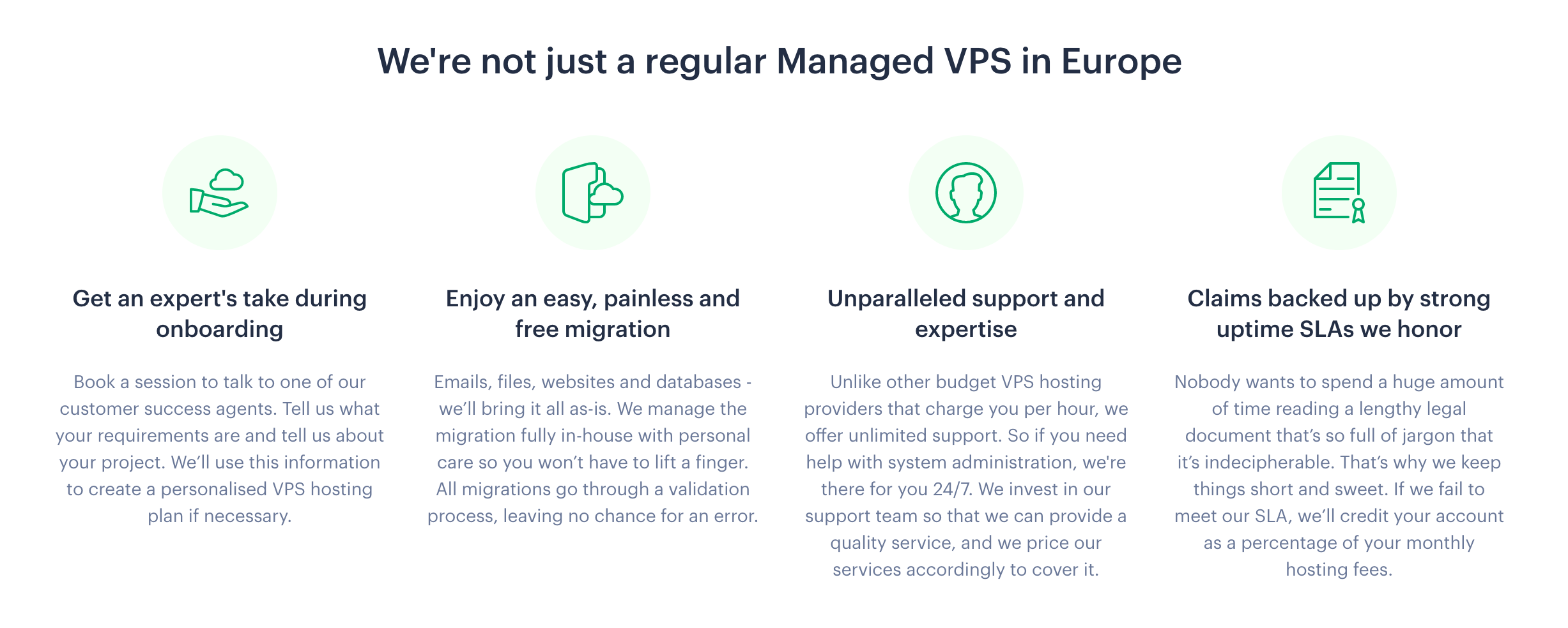Eurovps Feature component screenshot