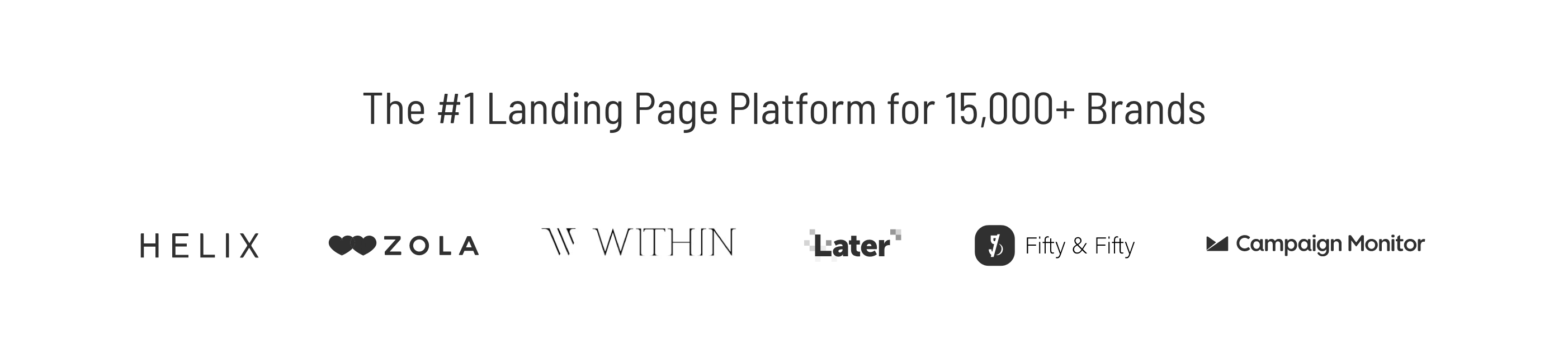 Unbounce Logo Cloud component screenshot