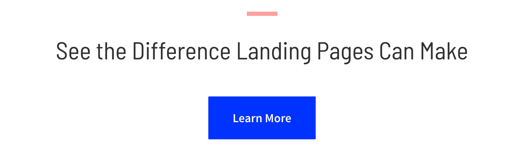 Unbounce Call To Action component screenshot