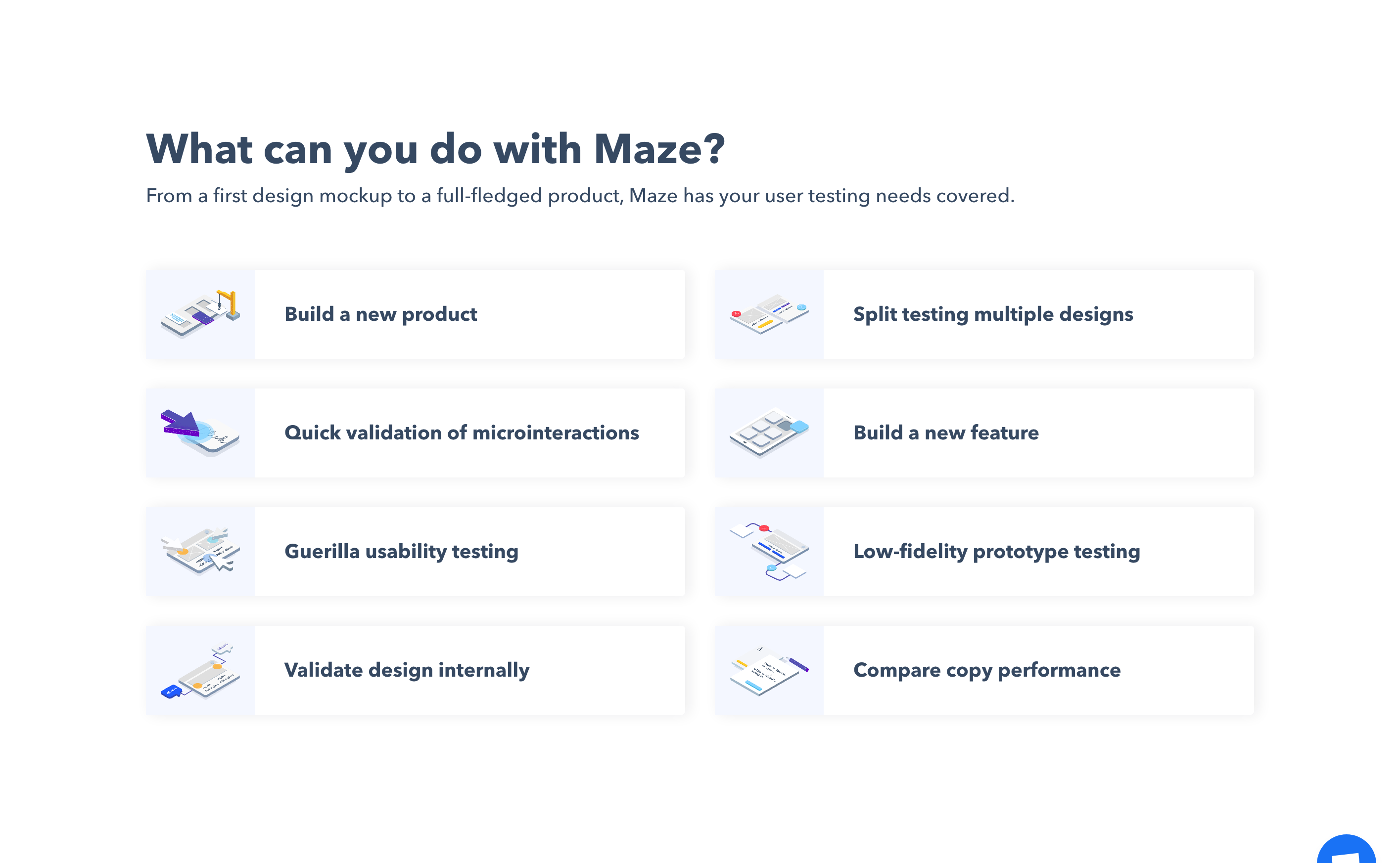 Maze Feature component screenshot