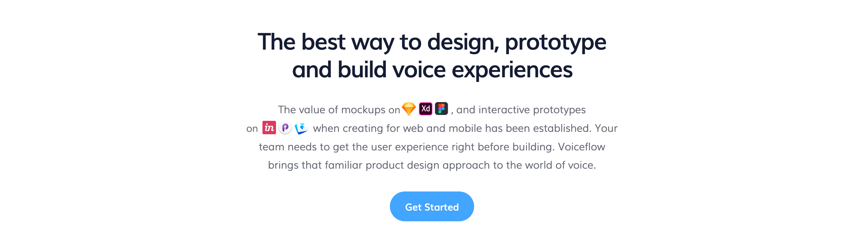 Getvoiceflow Feature component screenshot