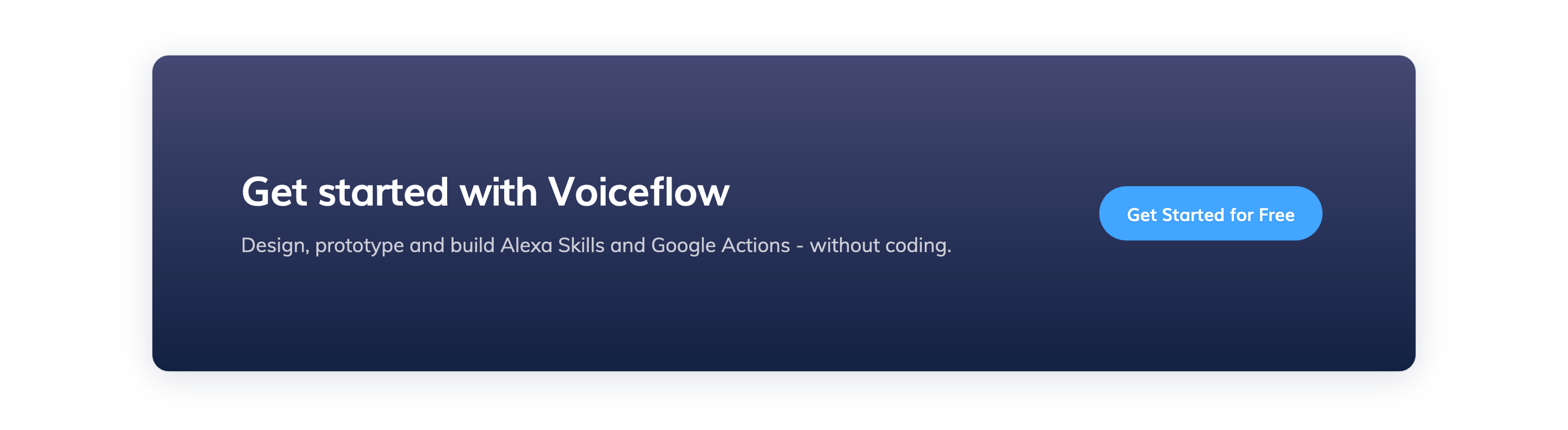 Getvoiceflow Call To Action component screenshot