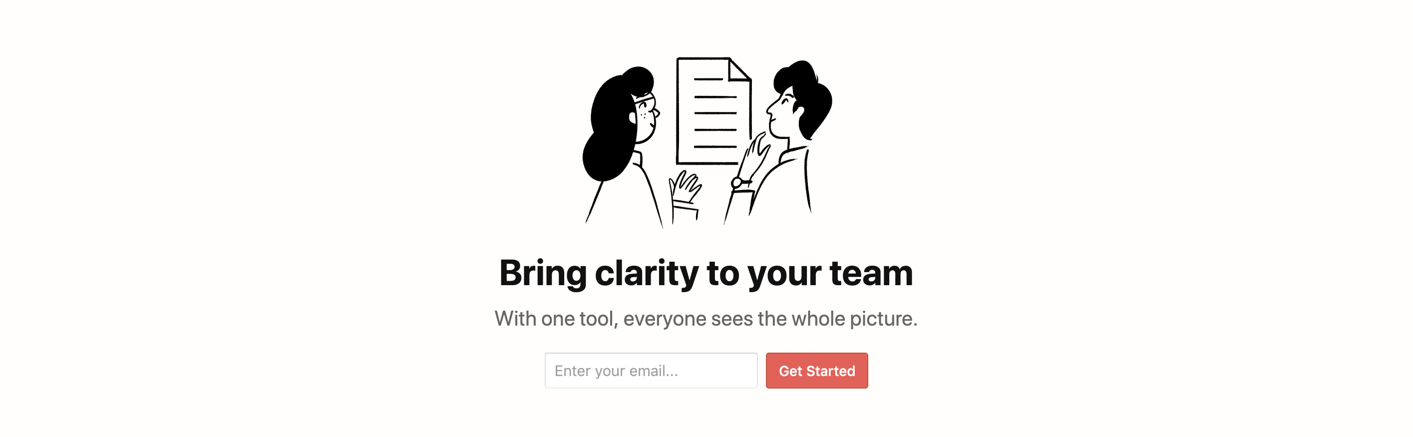 Notion Call To Action component screenshot