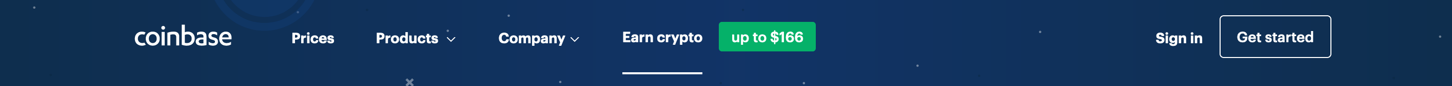 Earn Header component screenshot