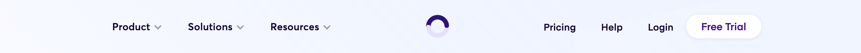 Roger Header component screenshot