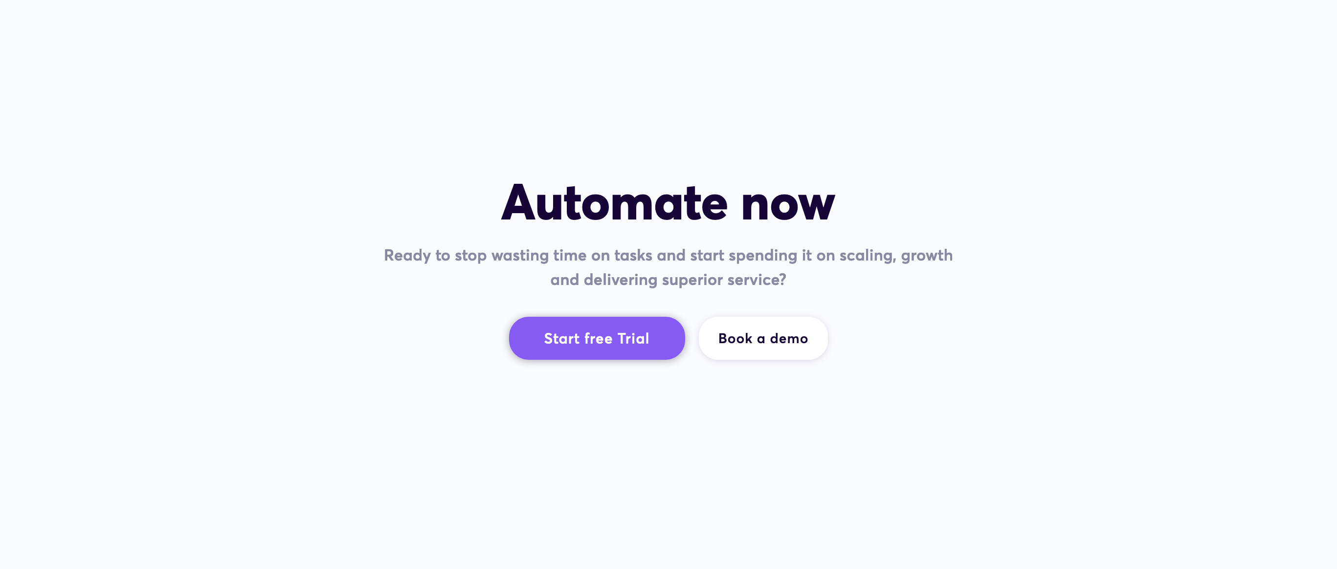 Roger Call To Action component screenshot