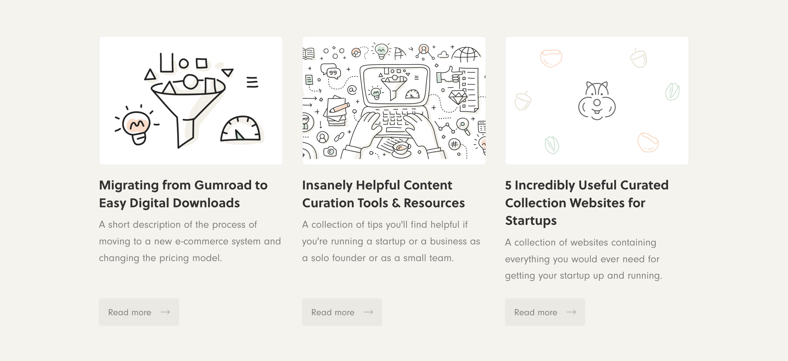Chipmunktheme Blog component screenshot