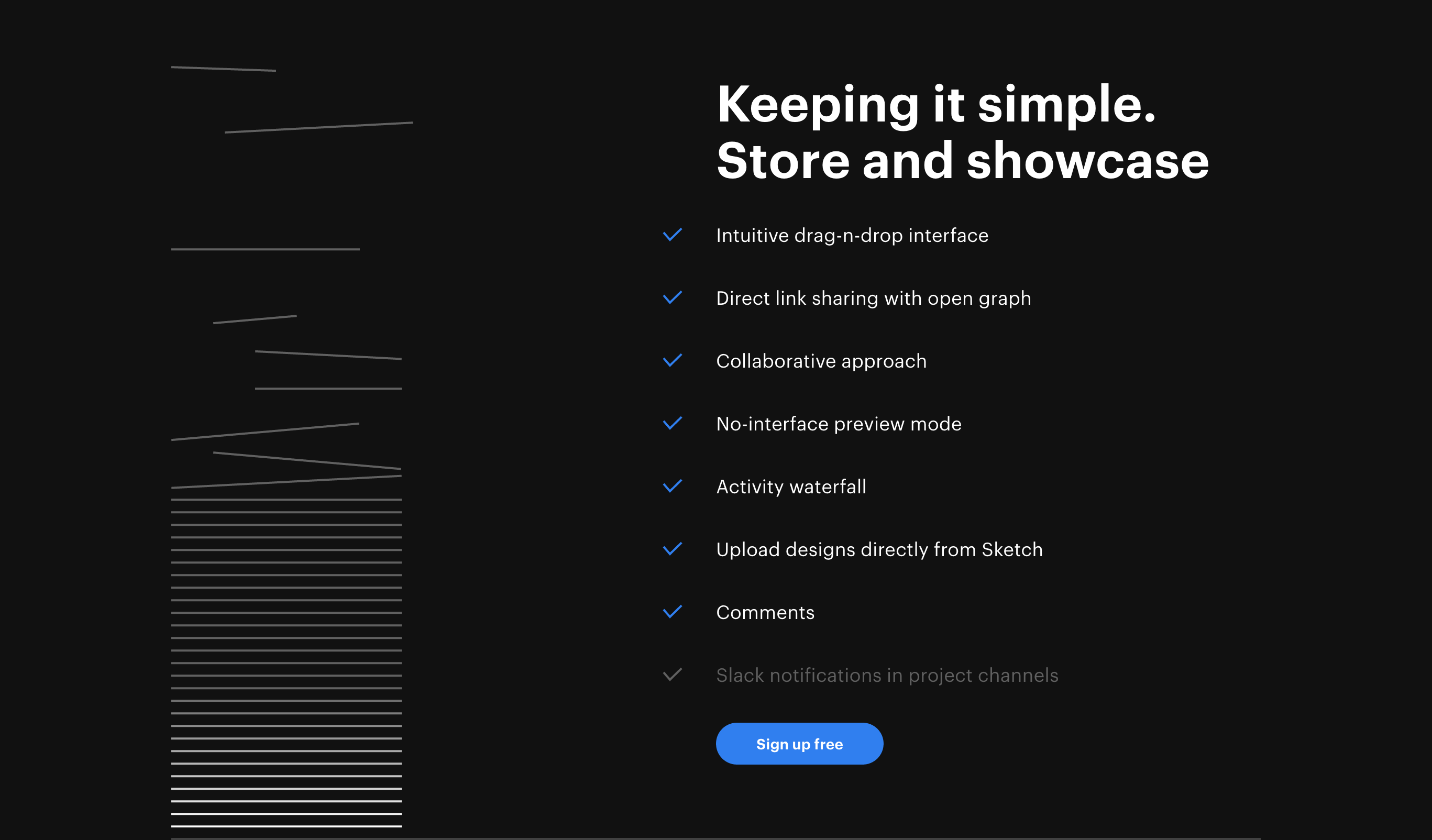 Drafta Feature component screenshot