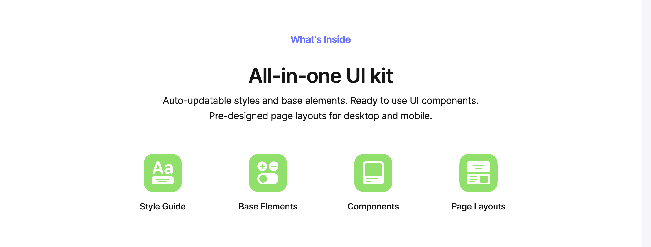 Usedetails Feature component screenshot