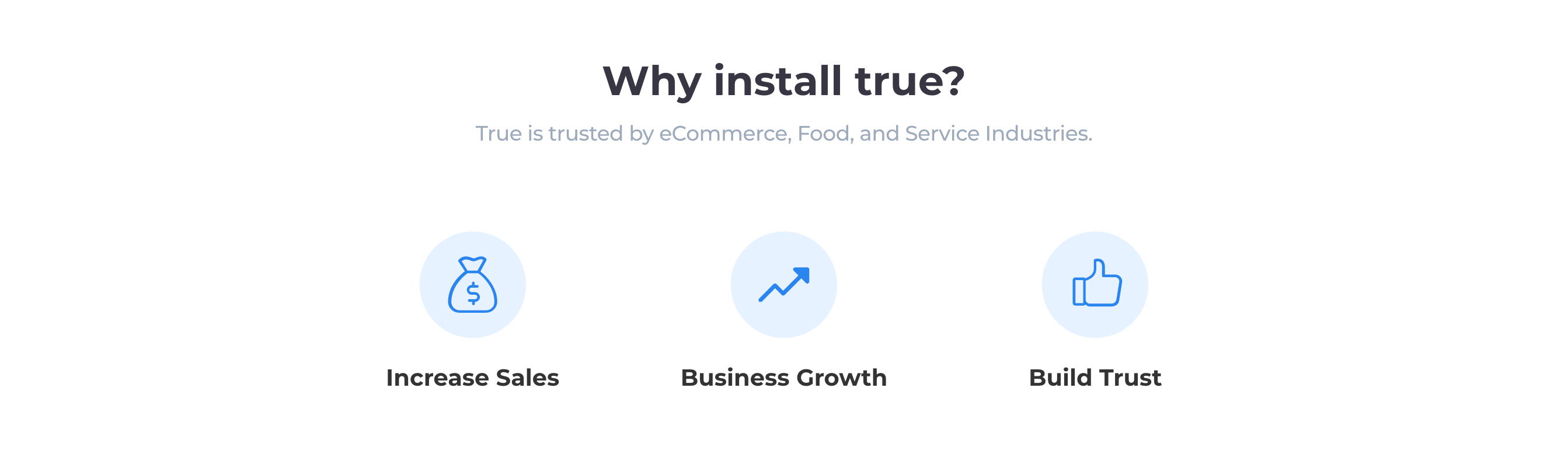 Usetrue Solution component screenshot