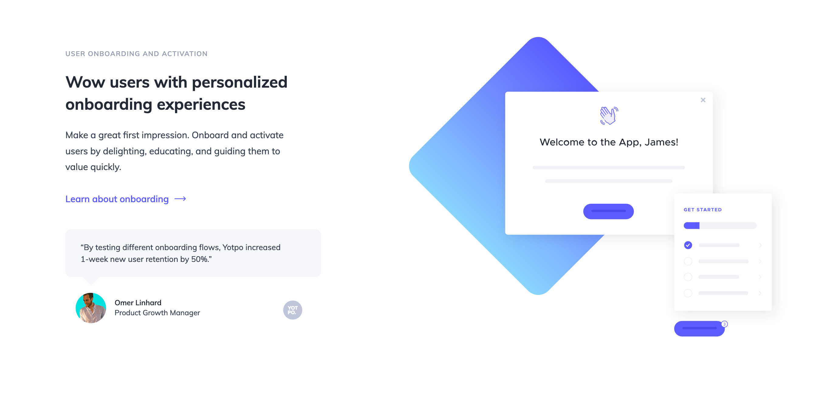 Appcues Feature component screenshot