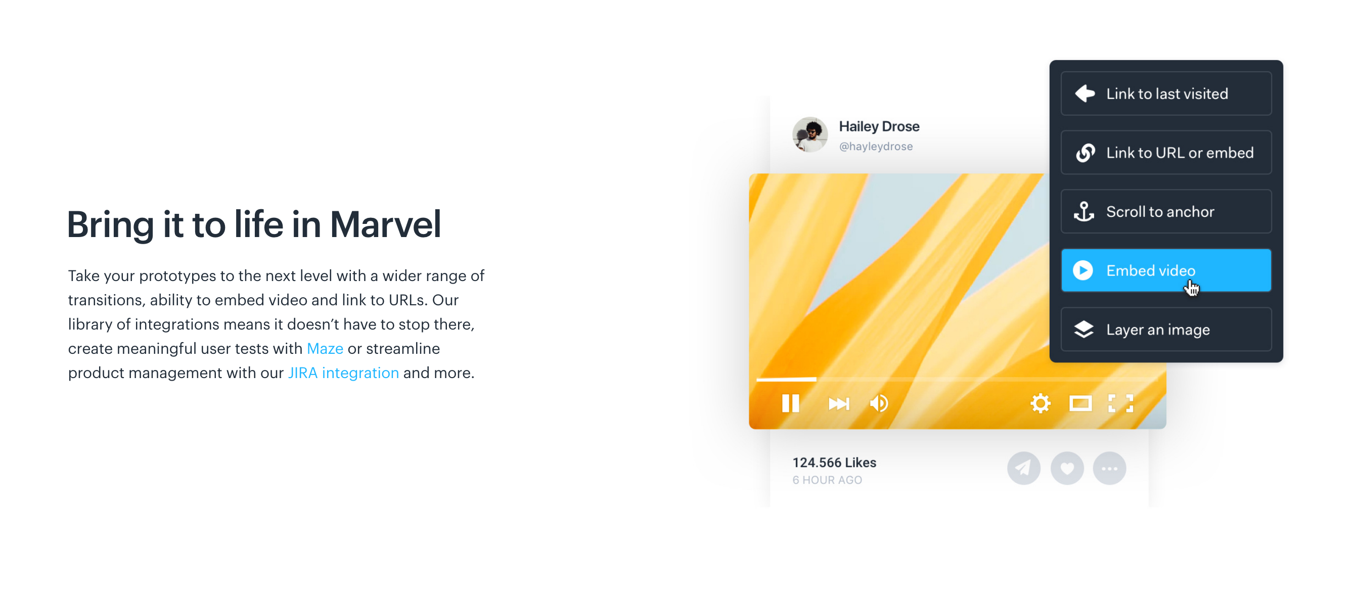 Marvel Feature component screenshot