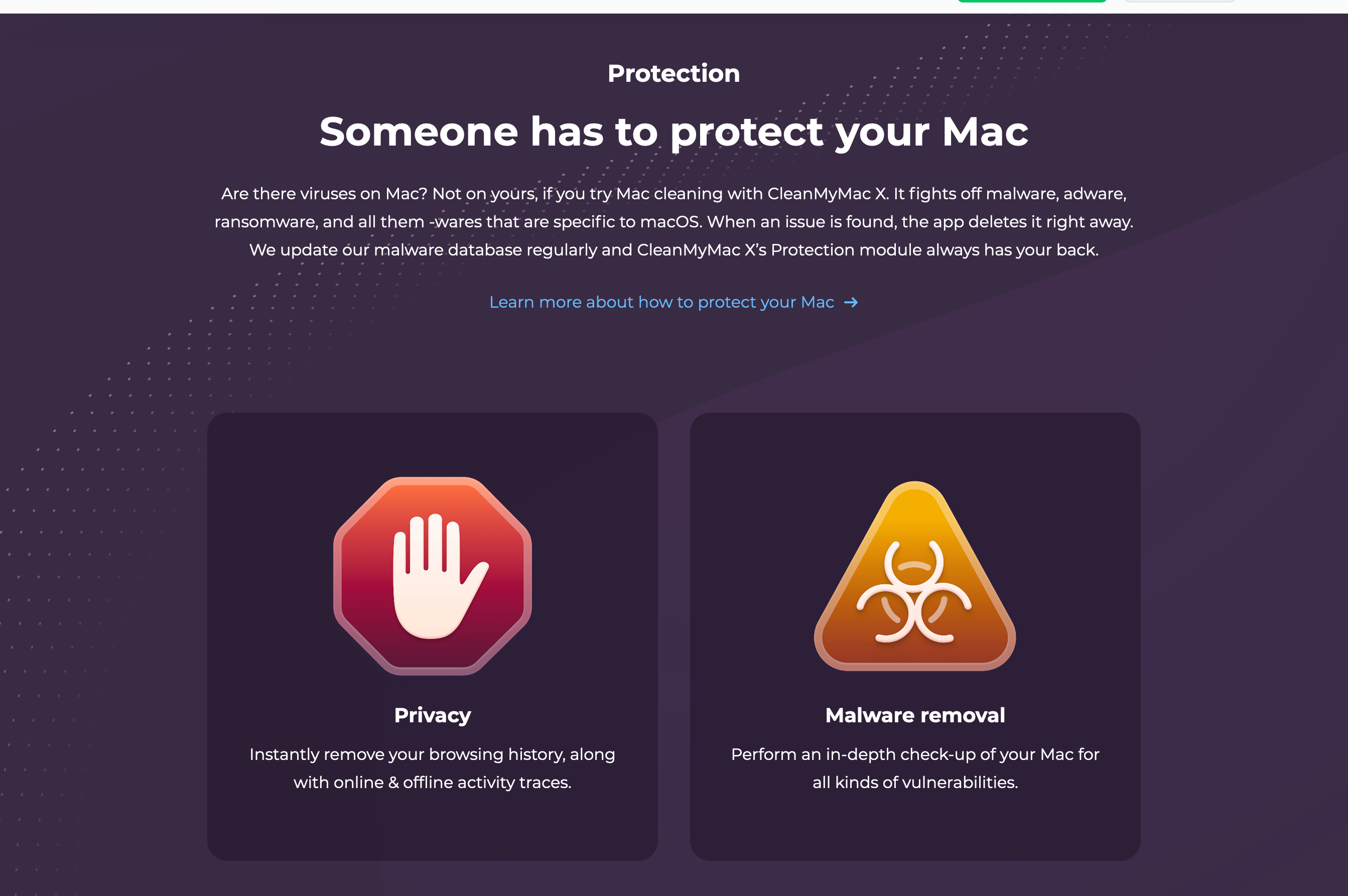 Macpaw Feature component screenshot