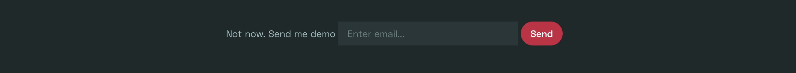 Simpleanalytics Call To Action component screenshot