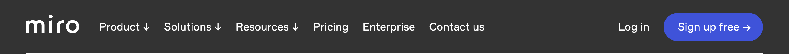 Realtimeboard Header component screenshot