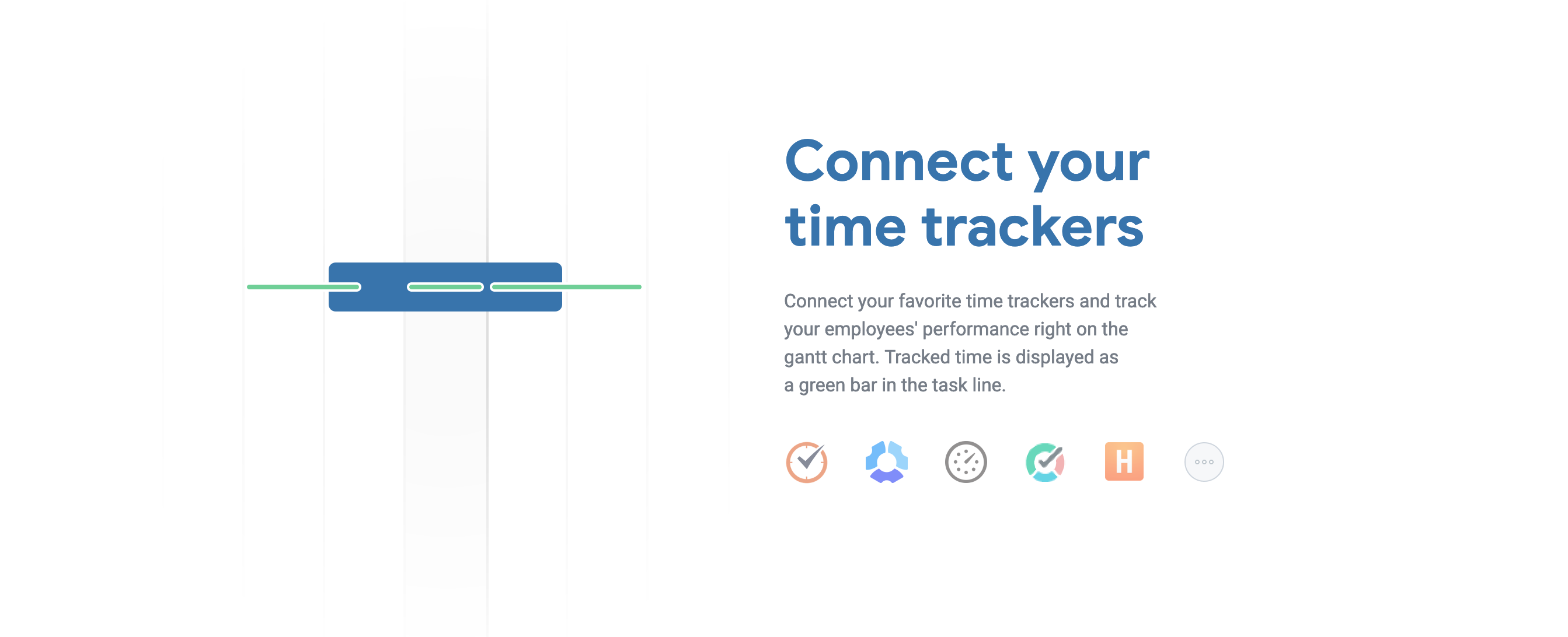 Goodgantt Intergrations component screenshot