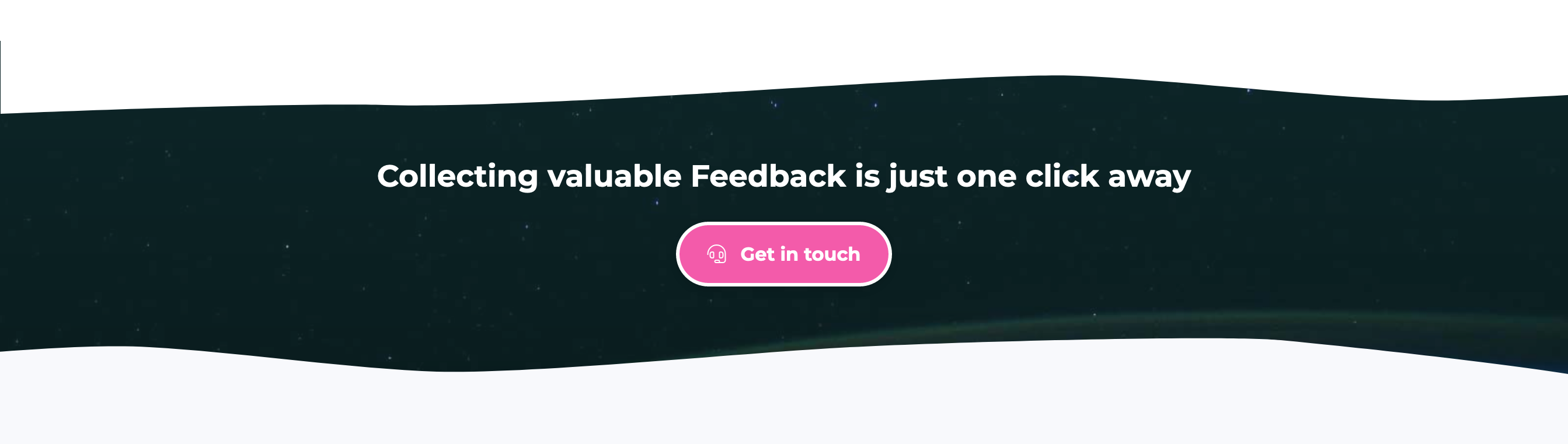 Feedier Call To Action component screenshot