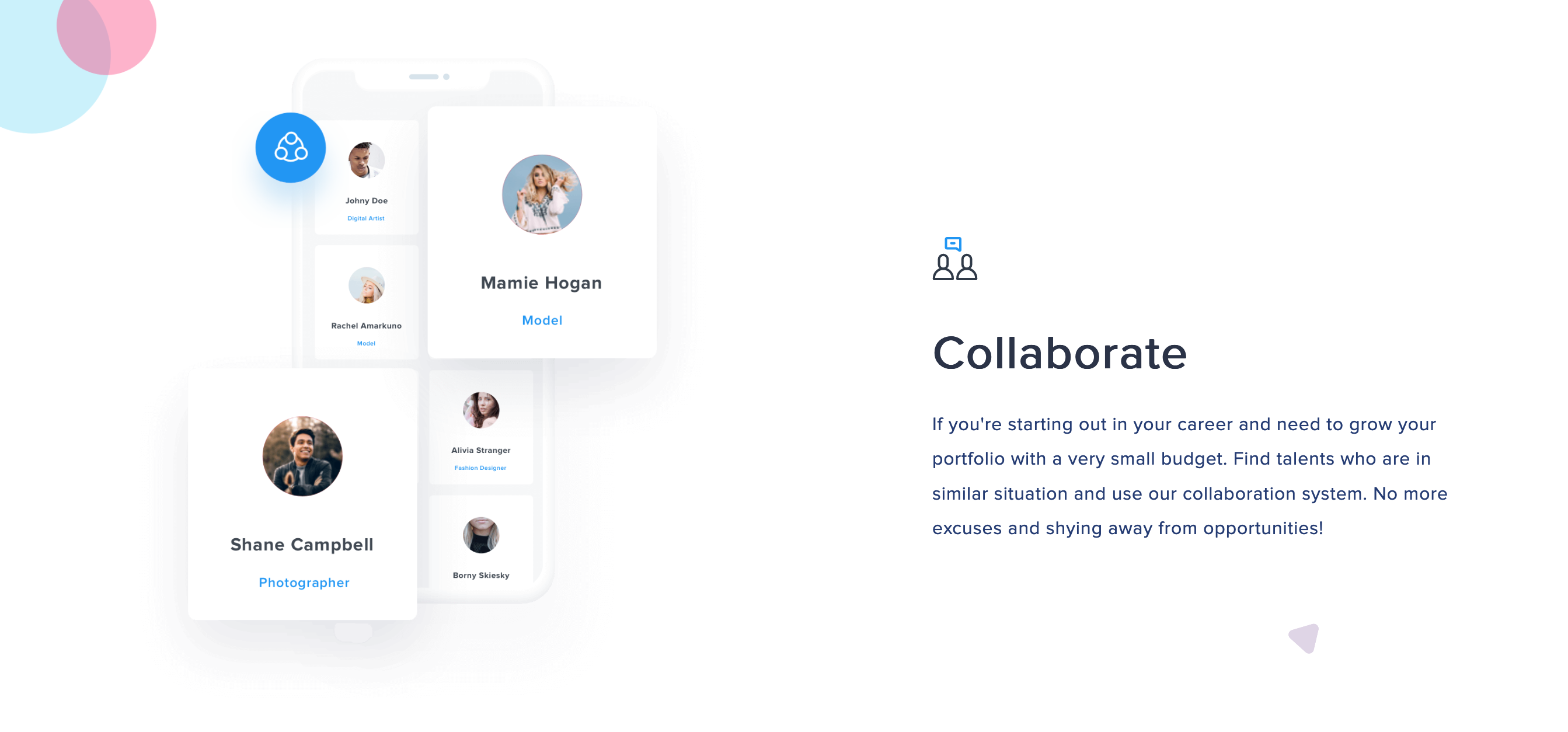 Artup Feature component screenshot