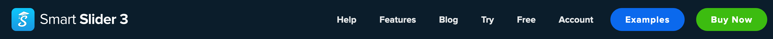 Smartslider3 Header component screenshot