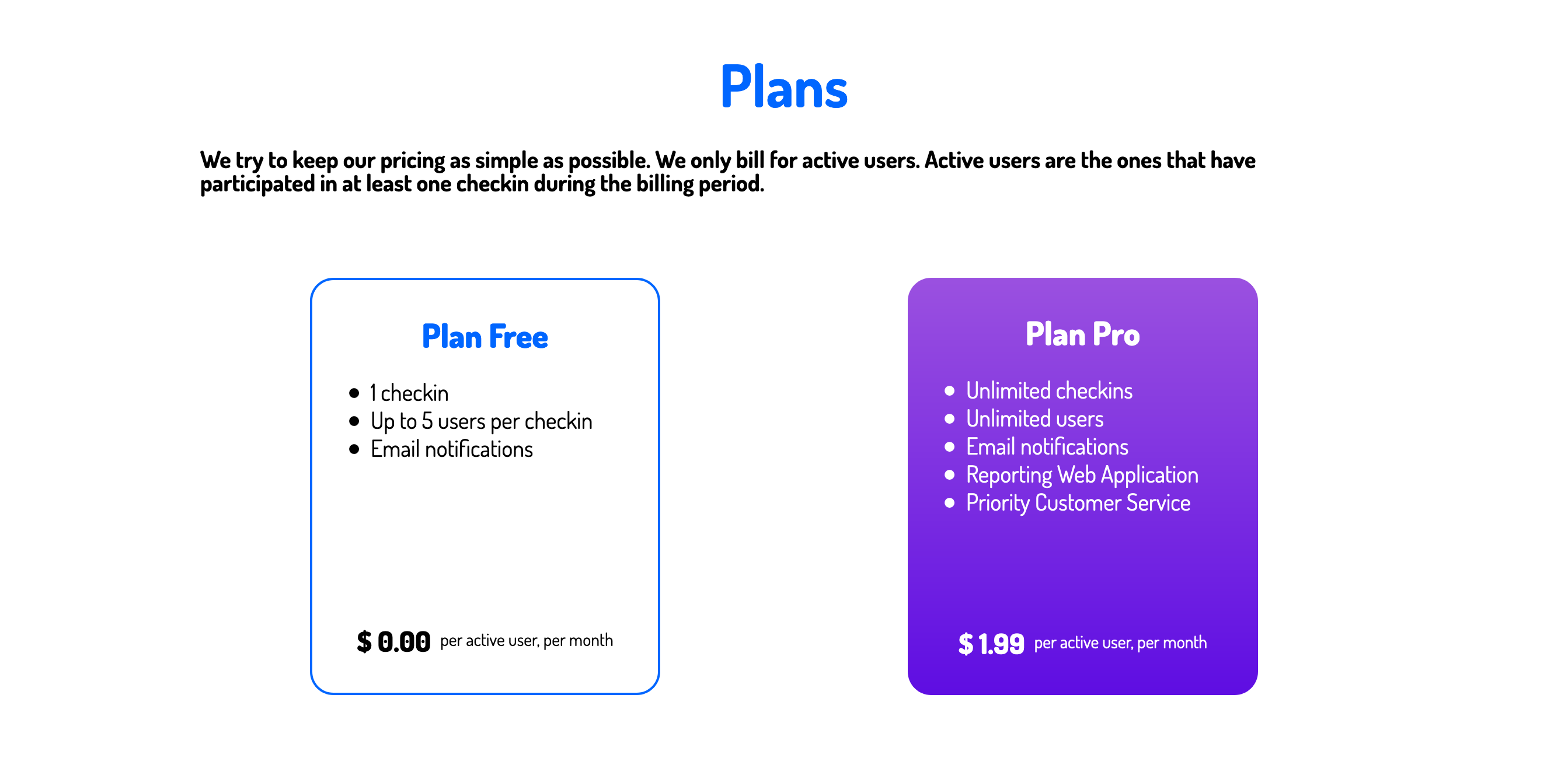 Suttna Pricing component screenshot