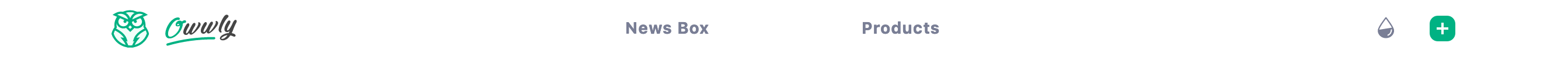 Owwly Header component screenshot
