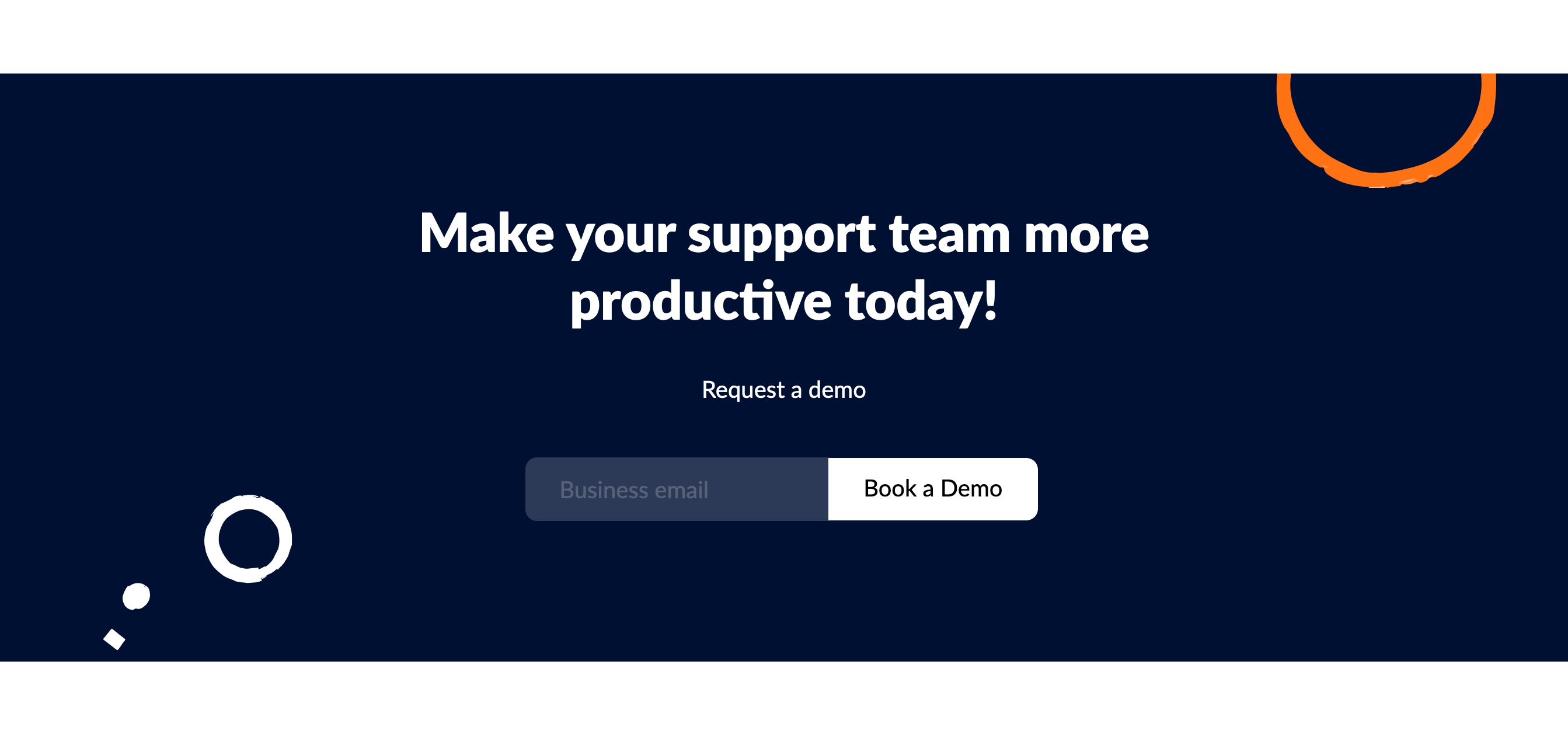 Acquire Signup component screenshot