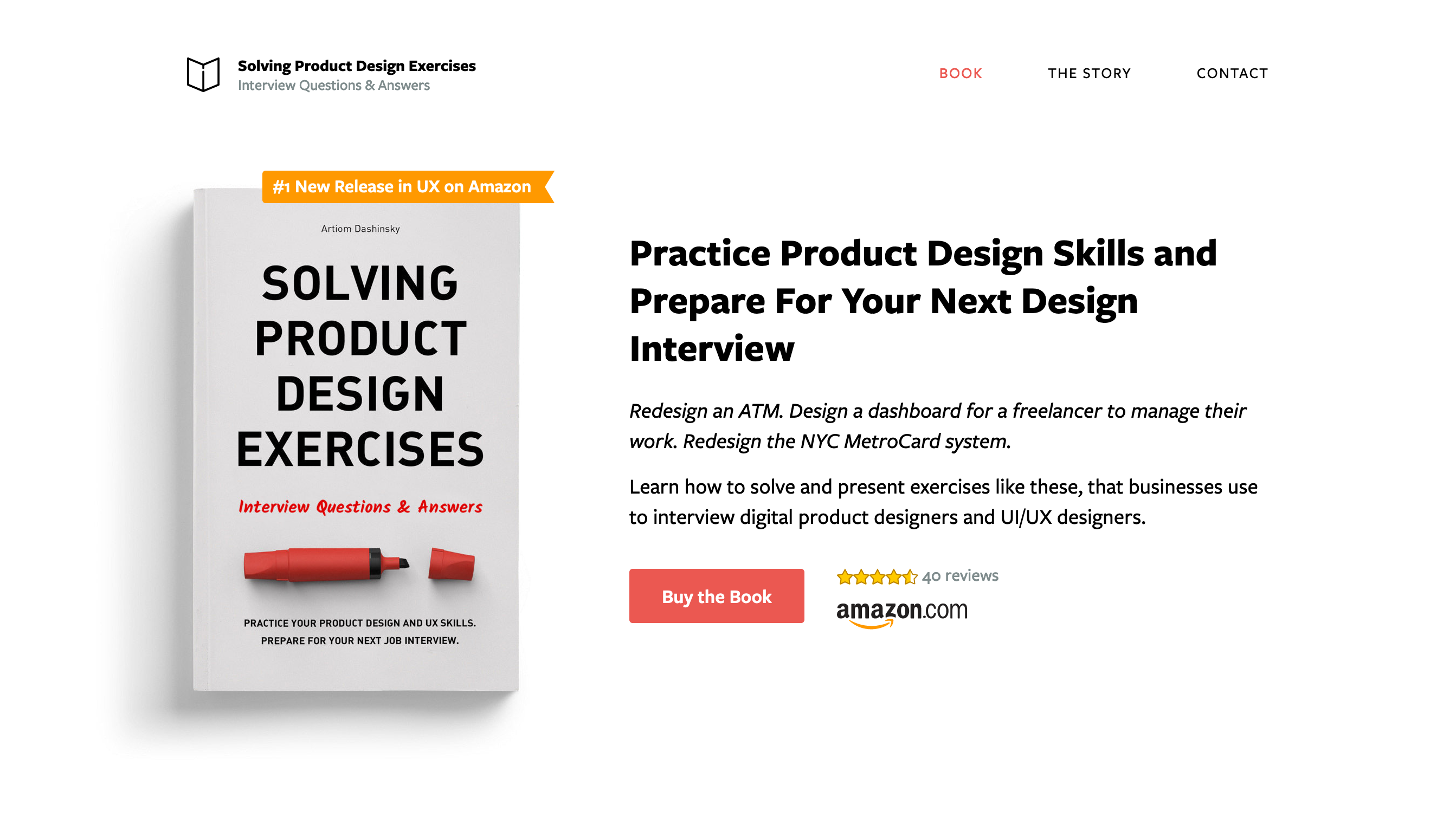 Productdesigninterview Hero component screenshot