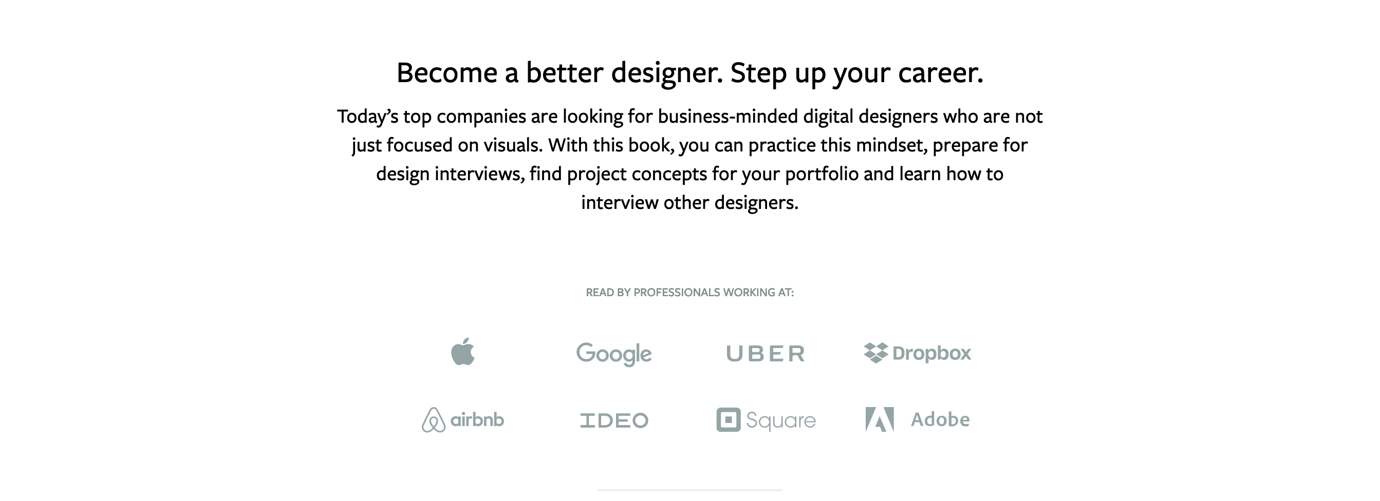 Productdesigninterview Logo Cloud component screenshot
