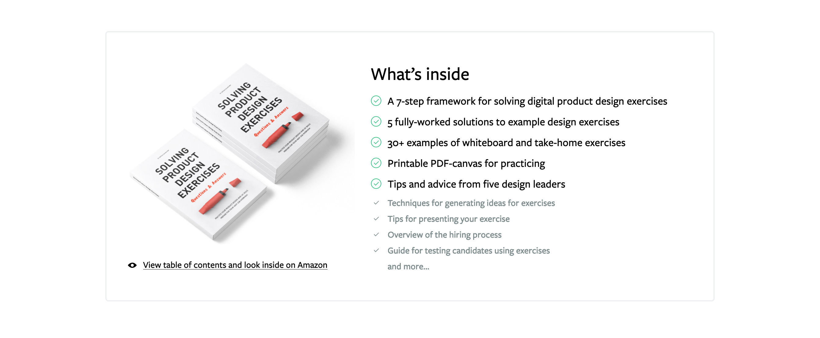 Productdesigninterview Feature component screenshot