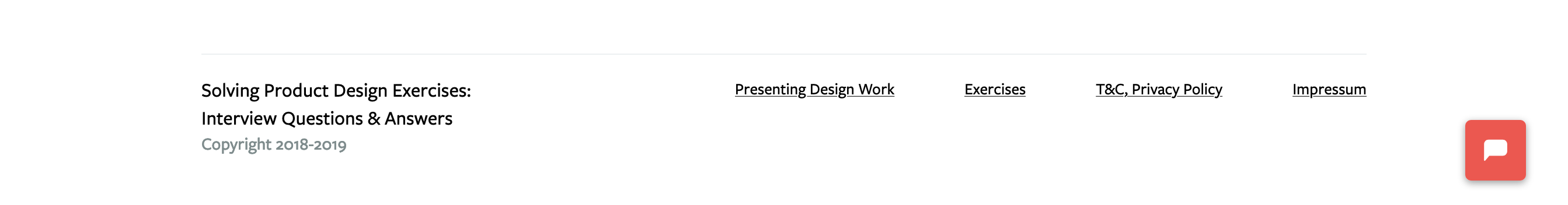 Productdesigninterview Footer component screenshot