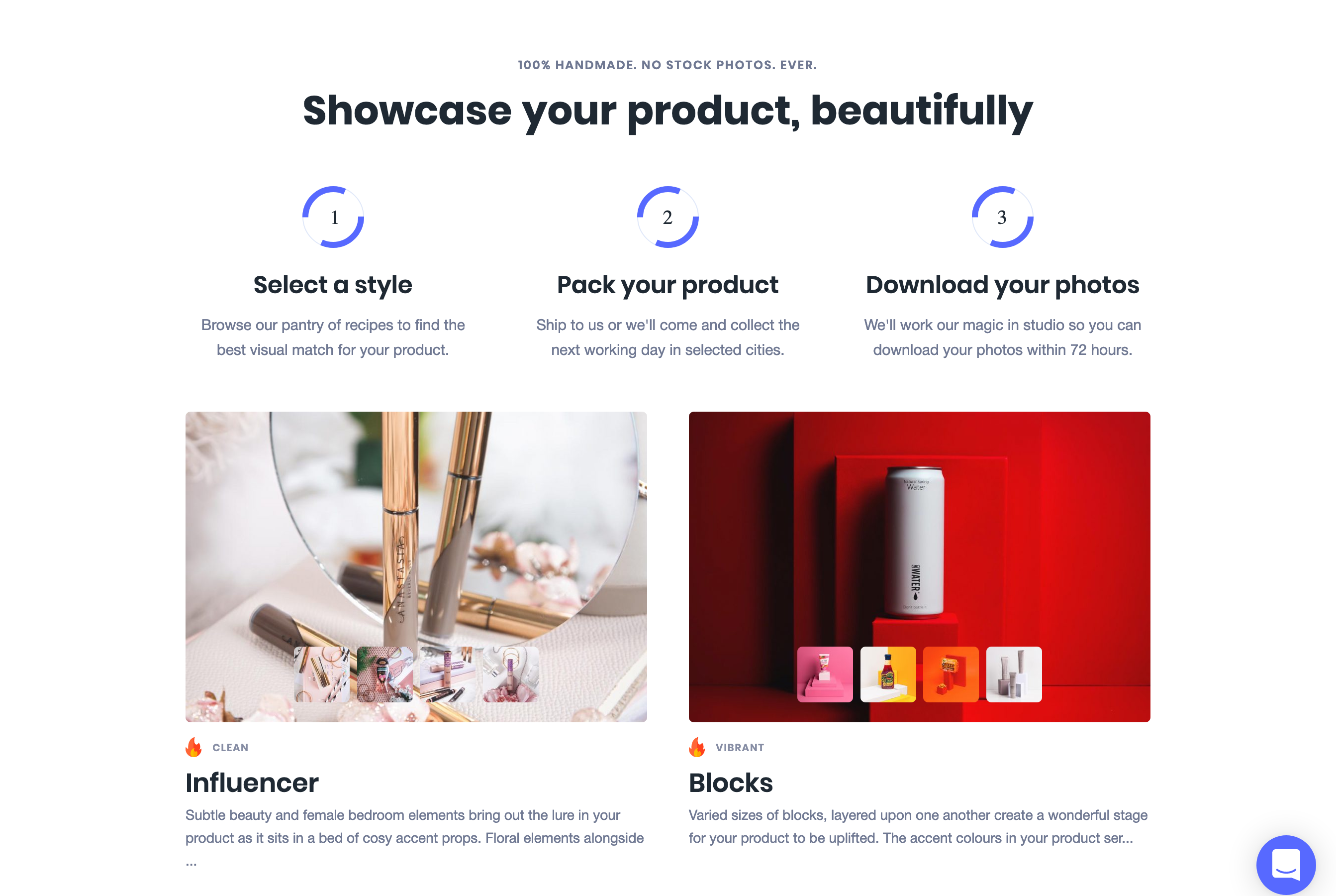 Feedsauce Steps component screenshot