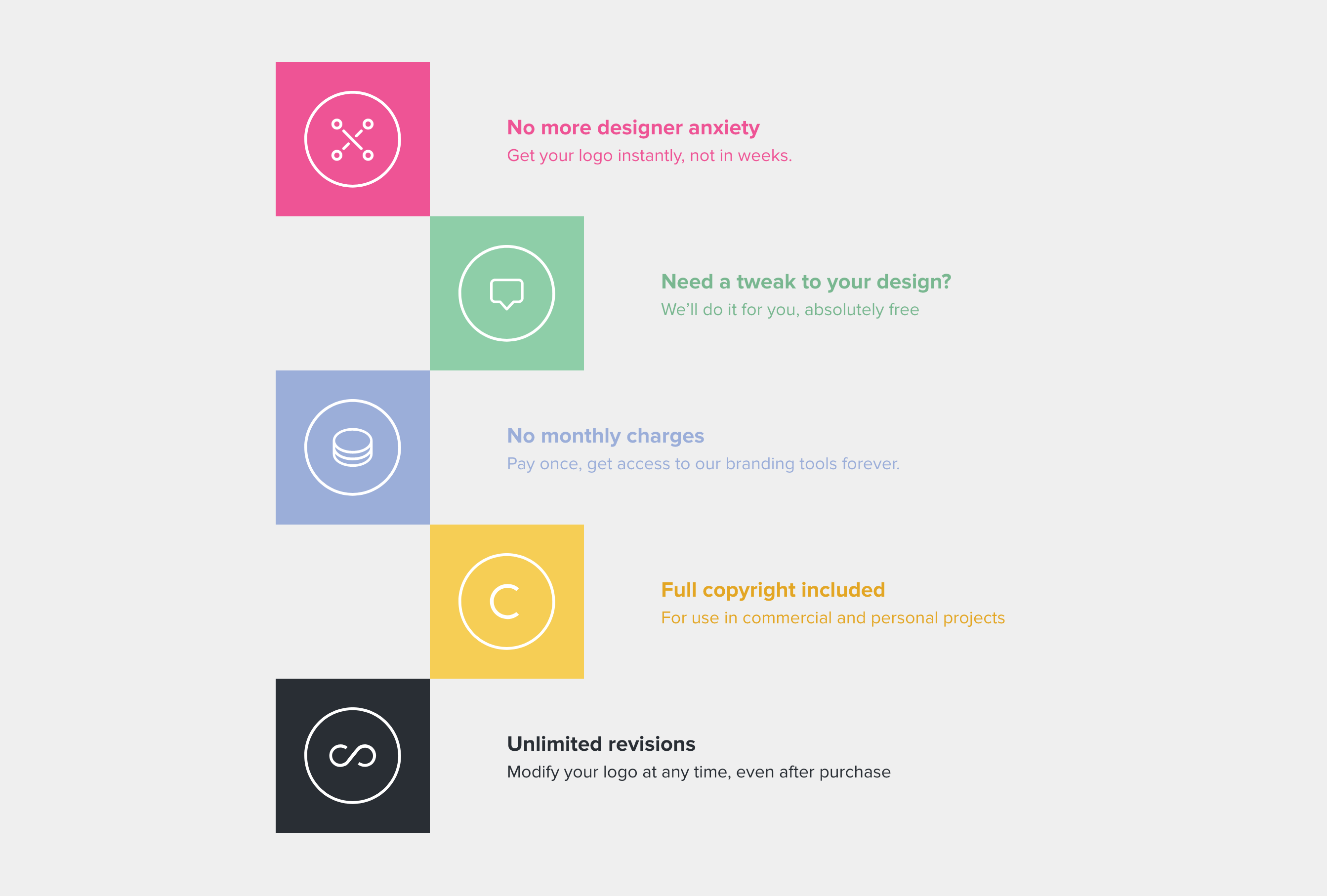 Brandmark Feature component screenshot