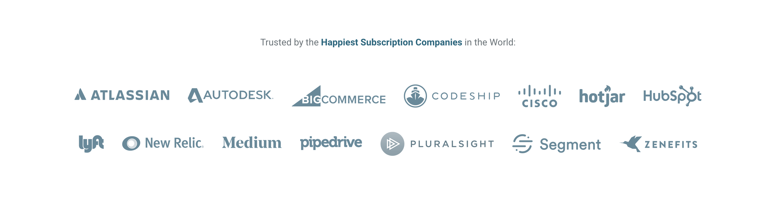 Priceintelligently Logo Cloud component screenshot