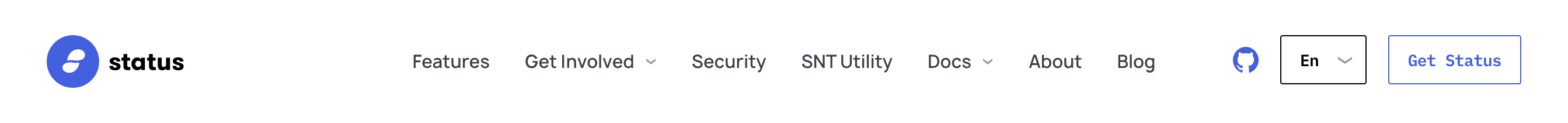 Status Header component screenshot