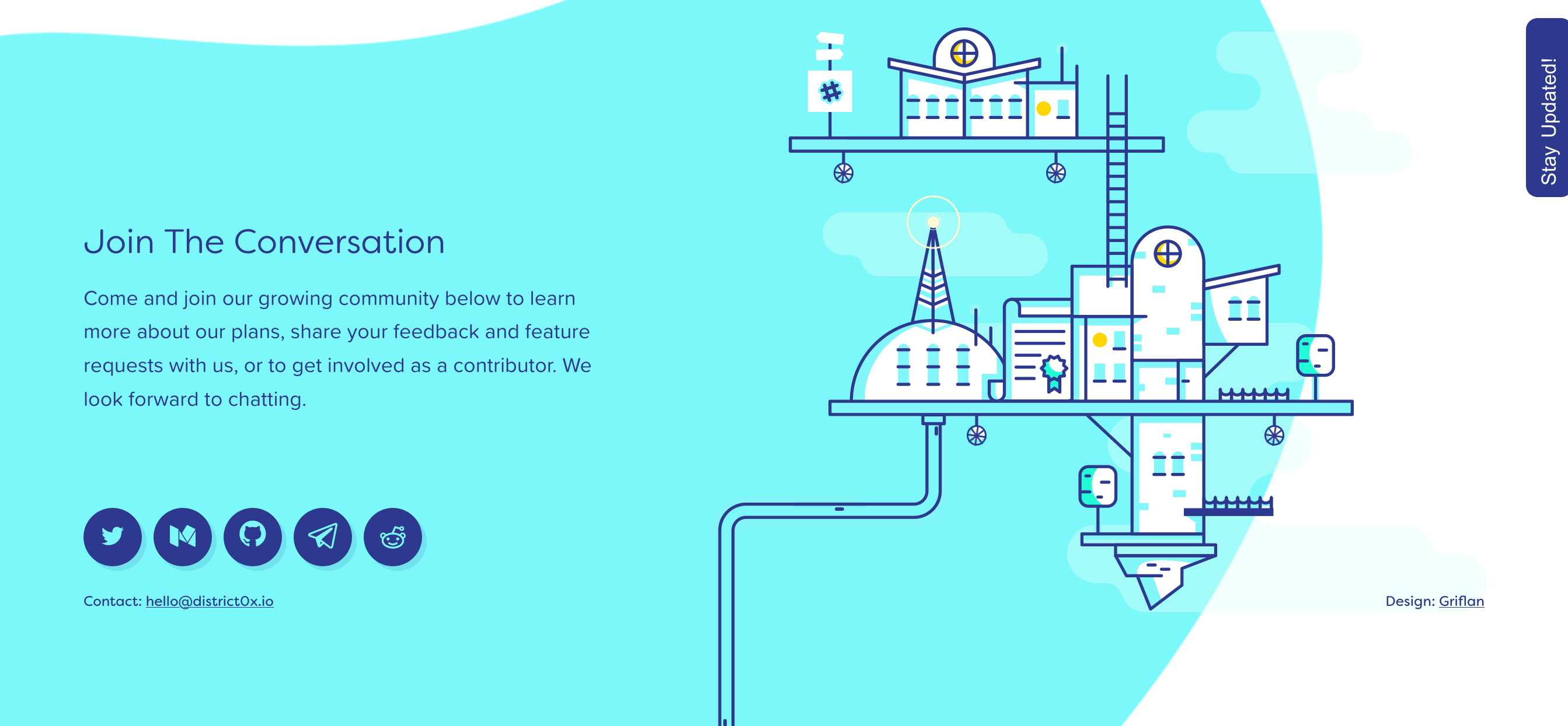 District0x Signup component screenshot