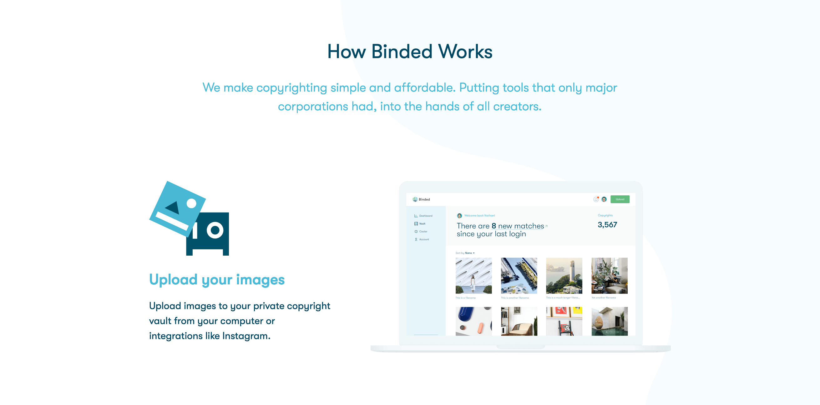 Binded Steps component screenshot