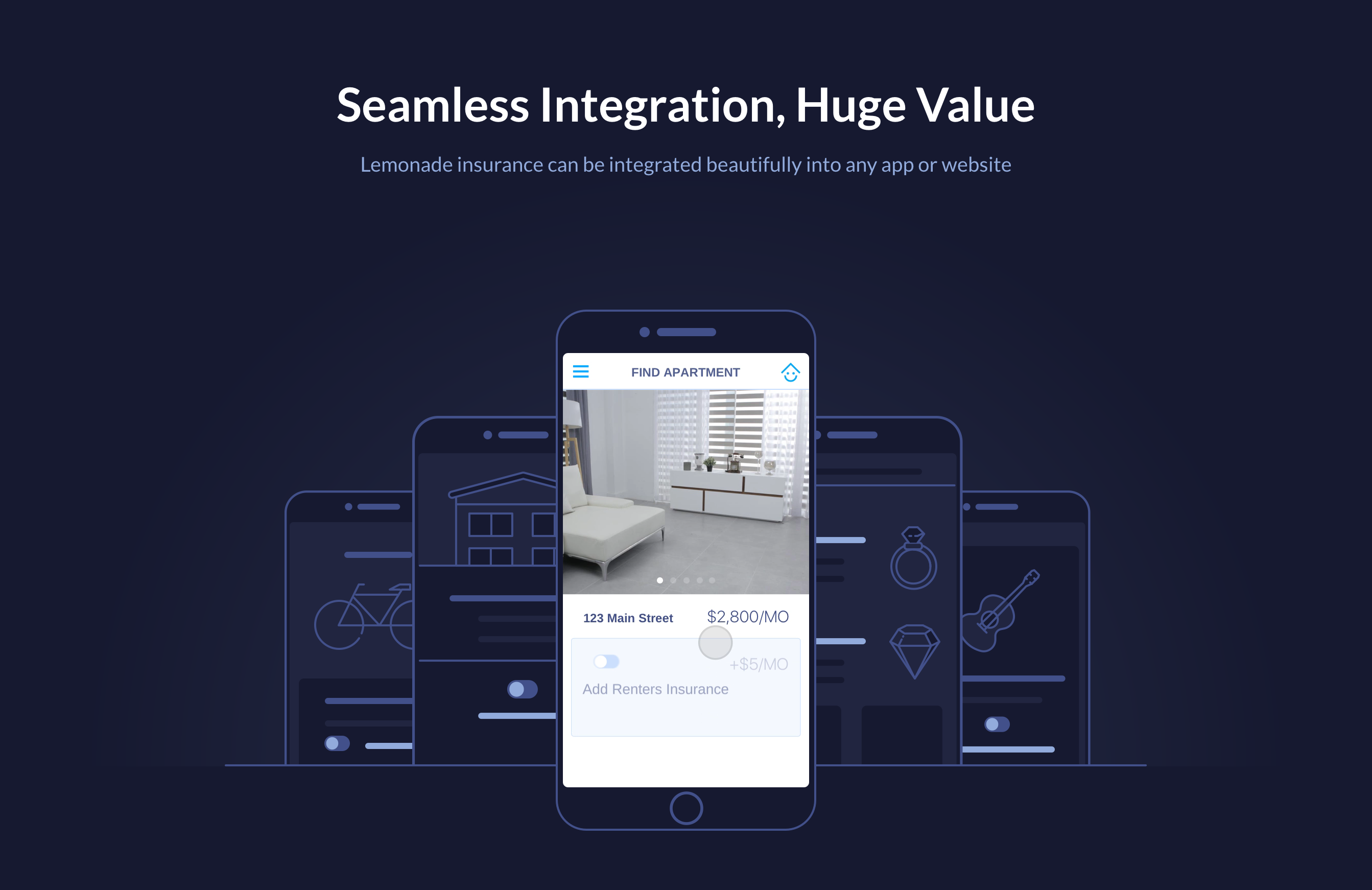 Lemonade Feature component screenshot