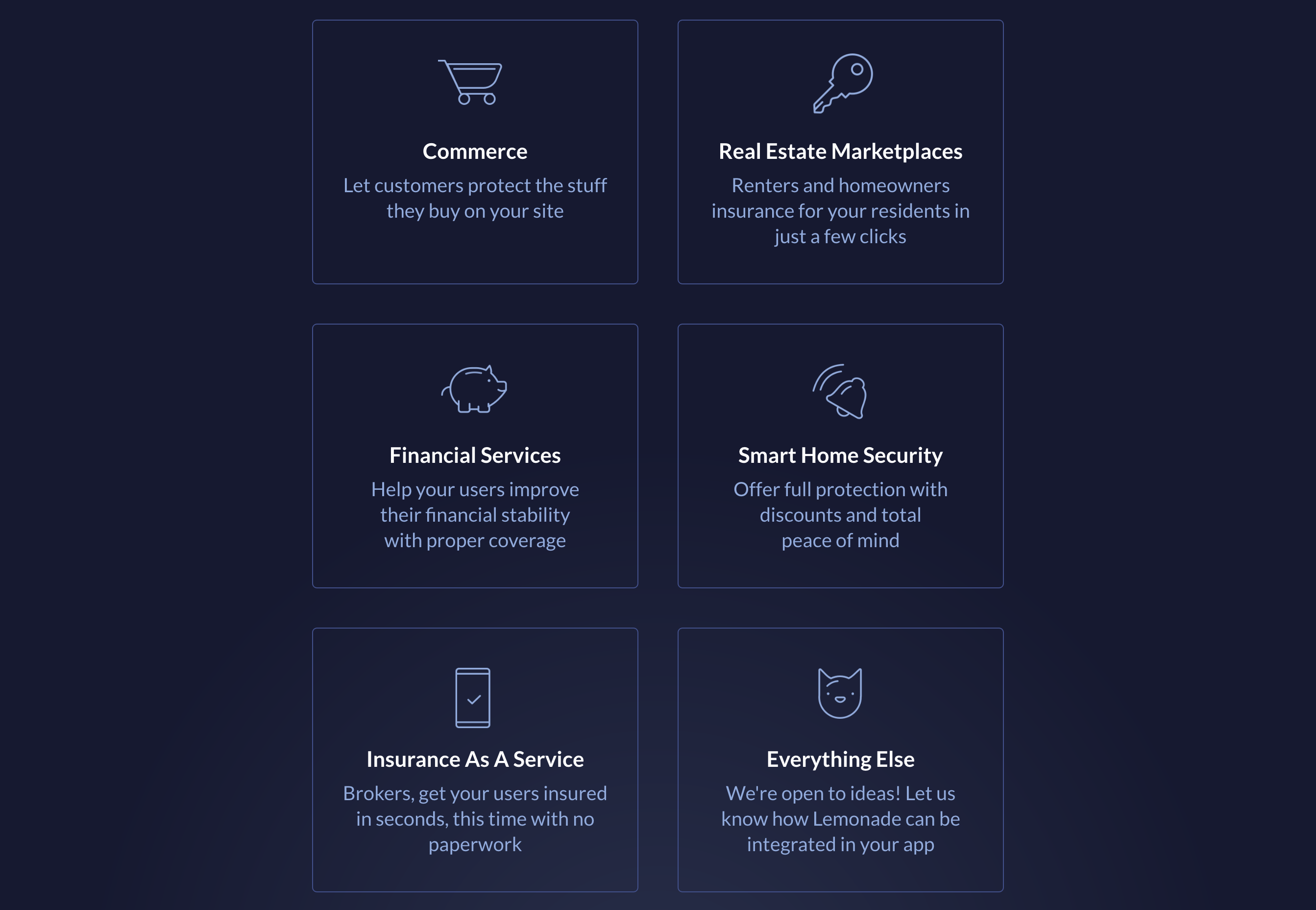 Lemonade Feature component screenshot