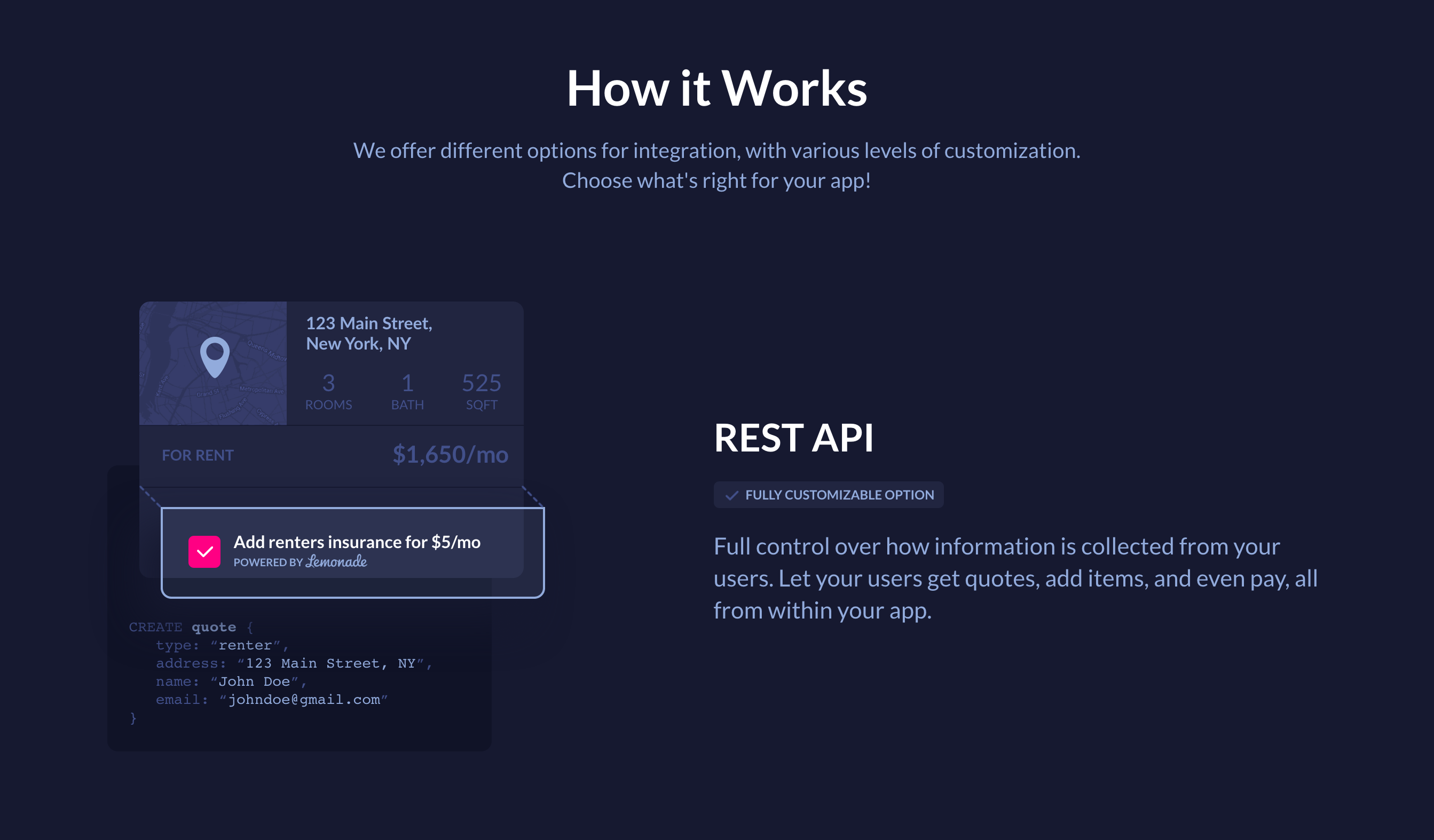 Lemonade Steps component screenshot
