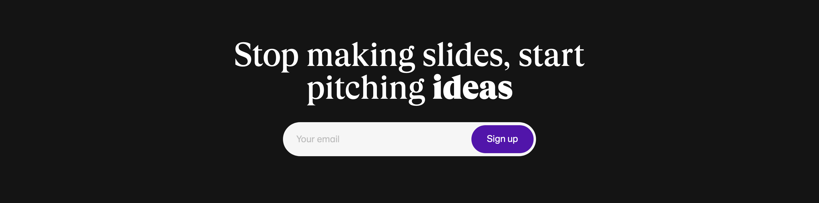 Fiftythree Signup component screenshot