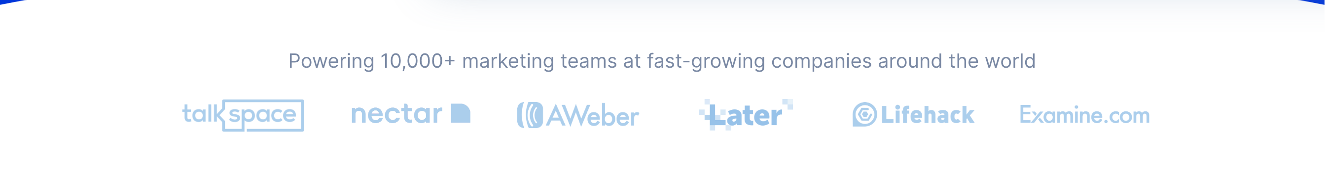 Convertflow Logo Cloud component screenshot