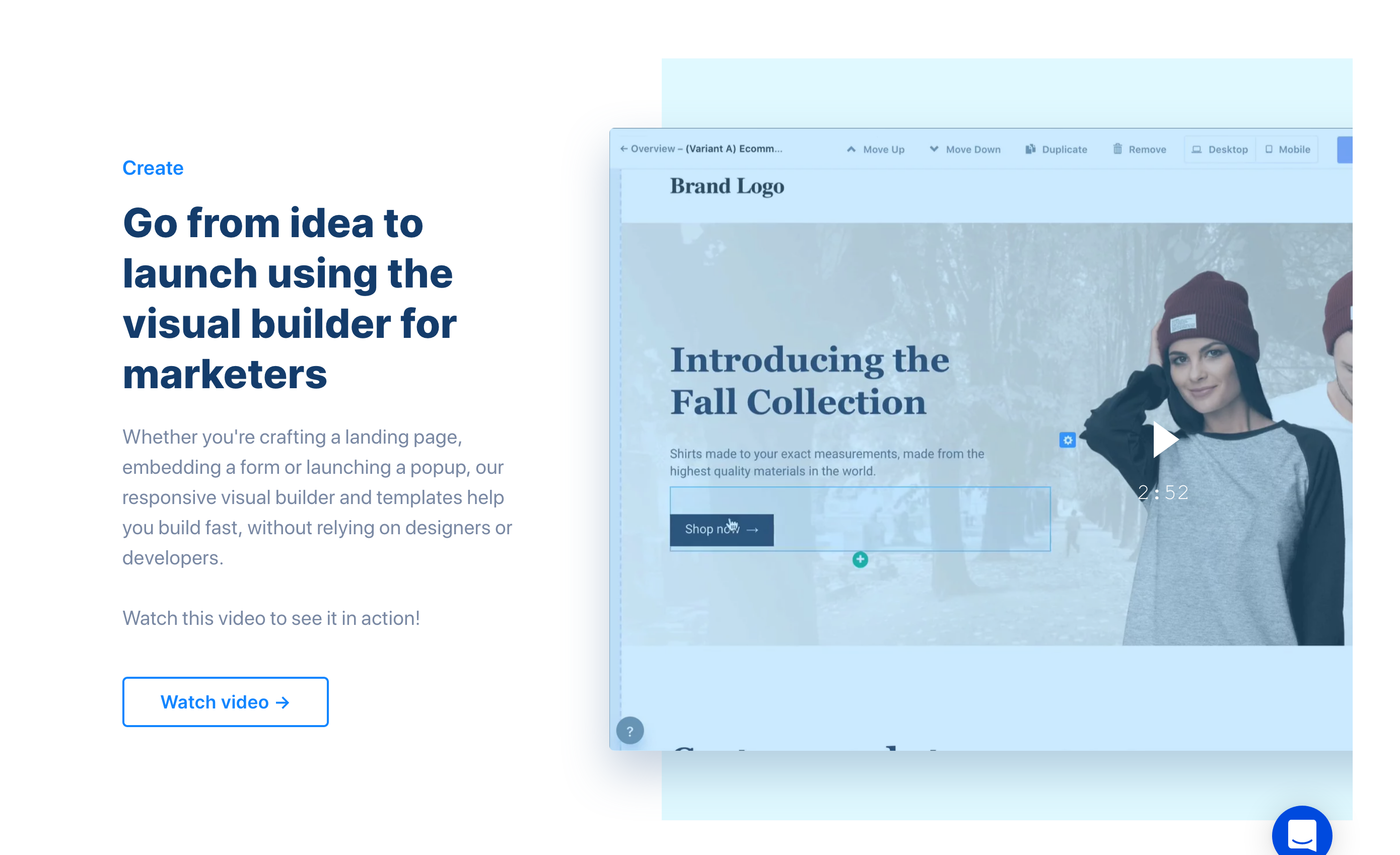 Convertflow Feature component screenshot