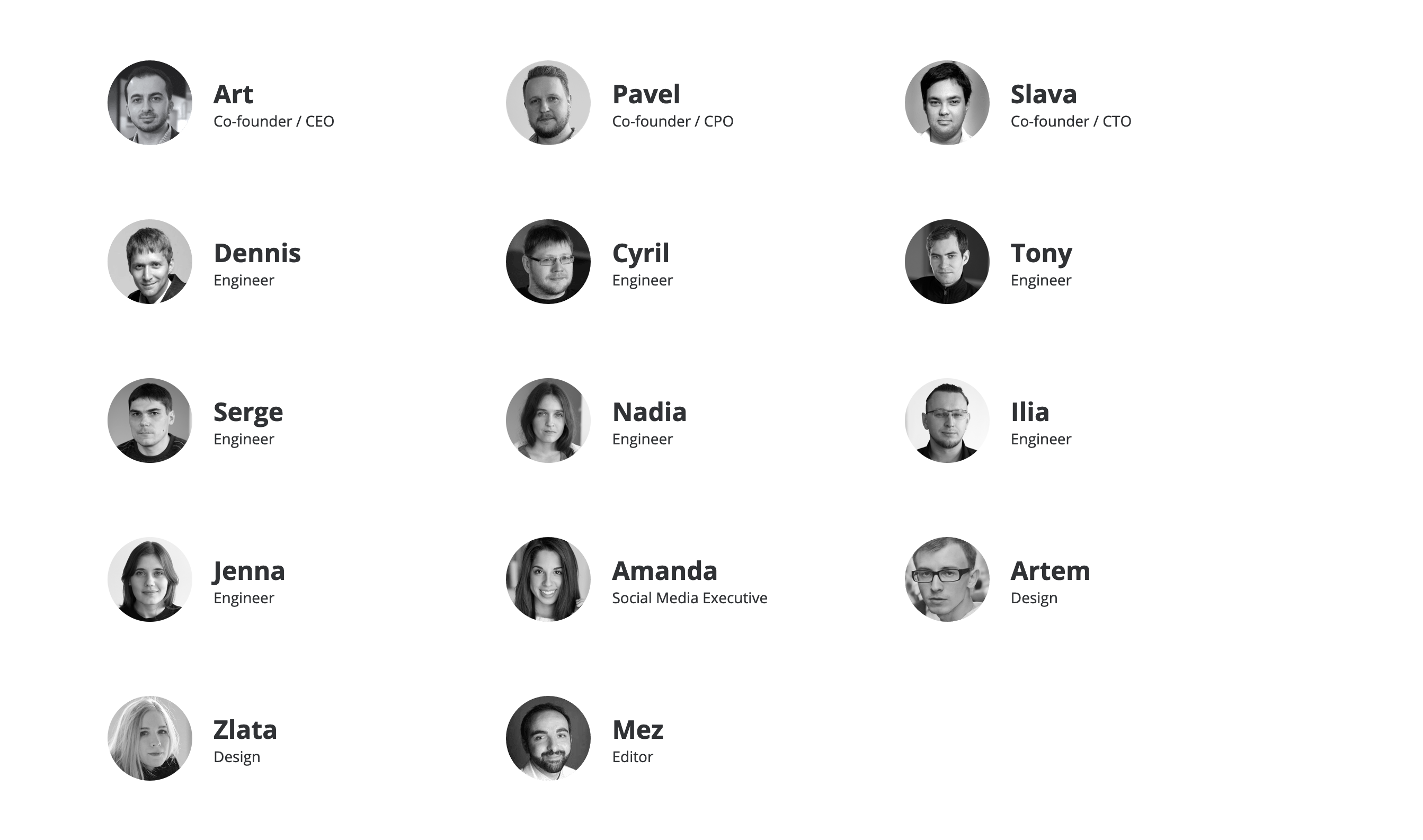 Plant Team component screenshot