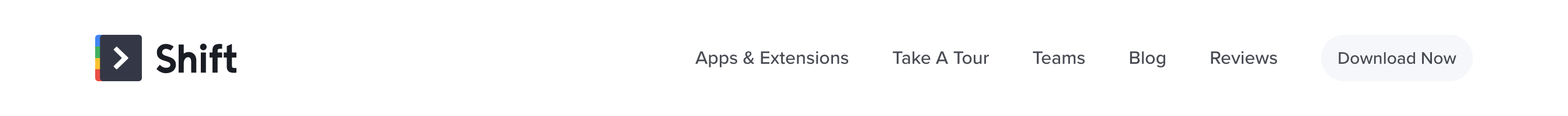 Tryshift Header component screenshot