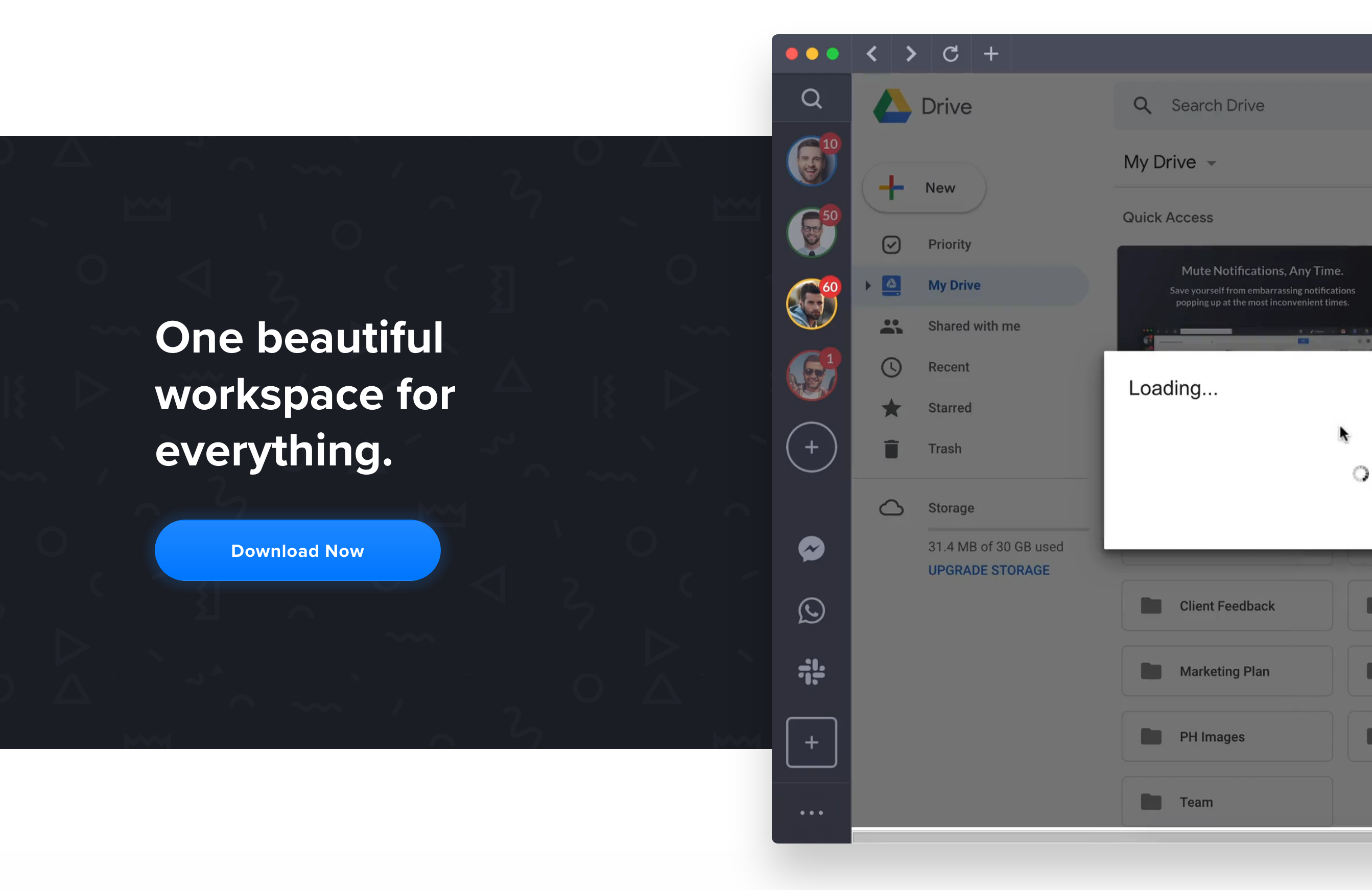 Tryshift Call To Action component screenshot