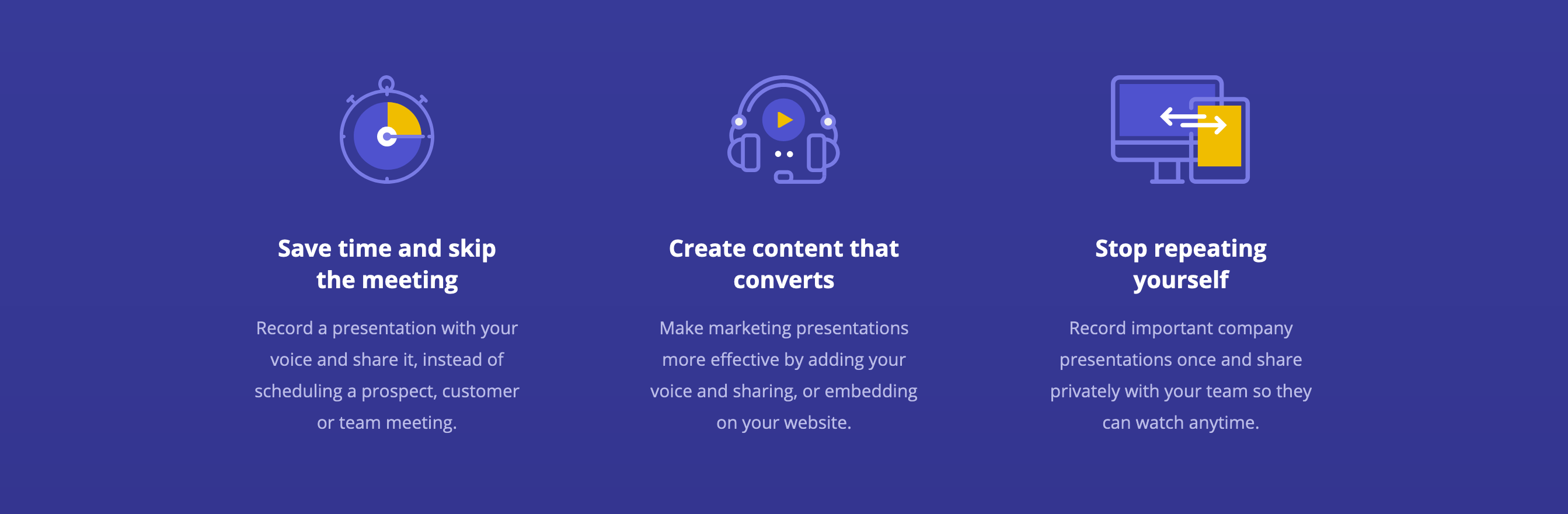 Draftsend Feature component screenshot