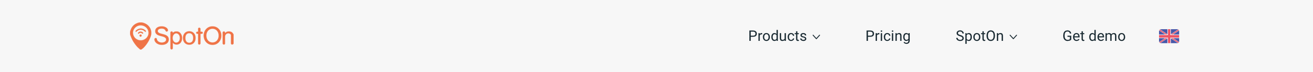 Spotonwifi Header component screenshot