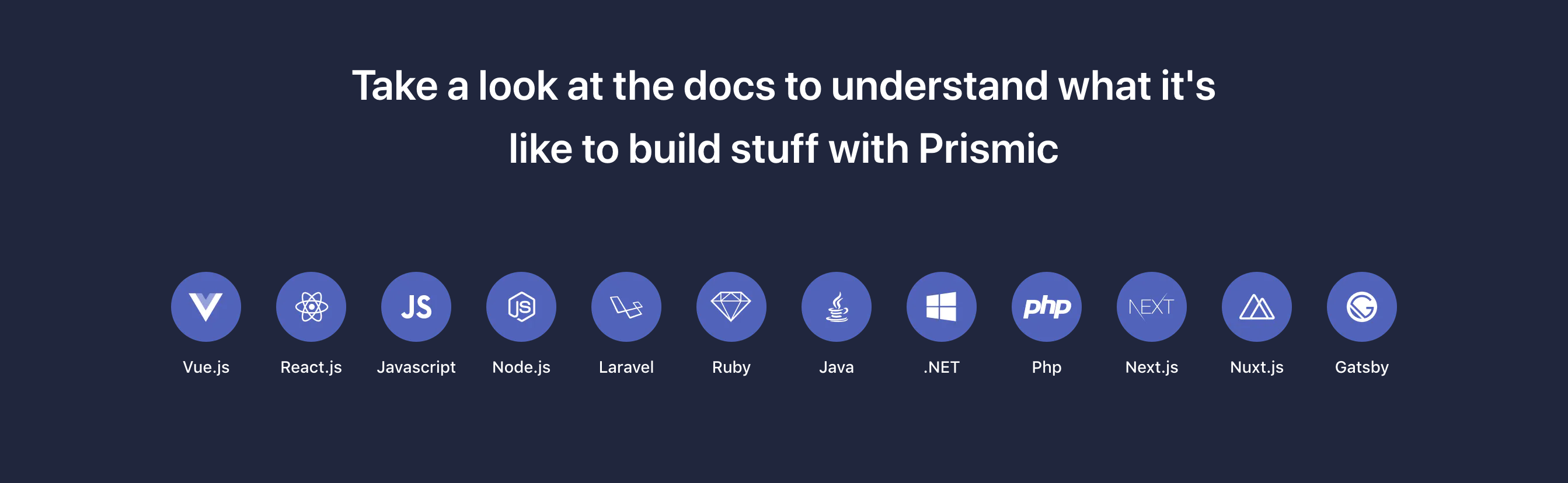 Prismic Content component screenshot