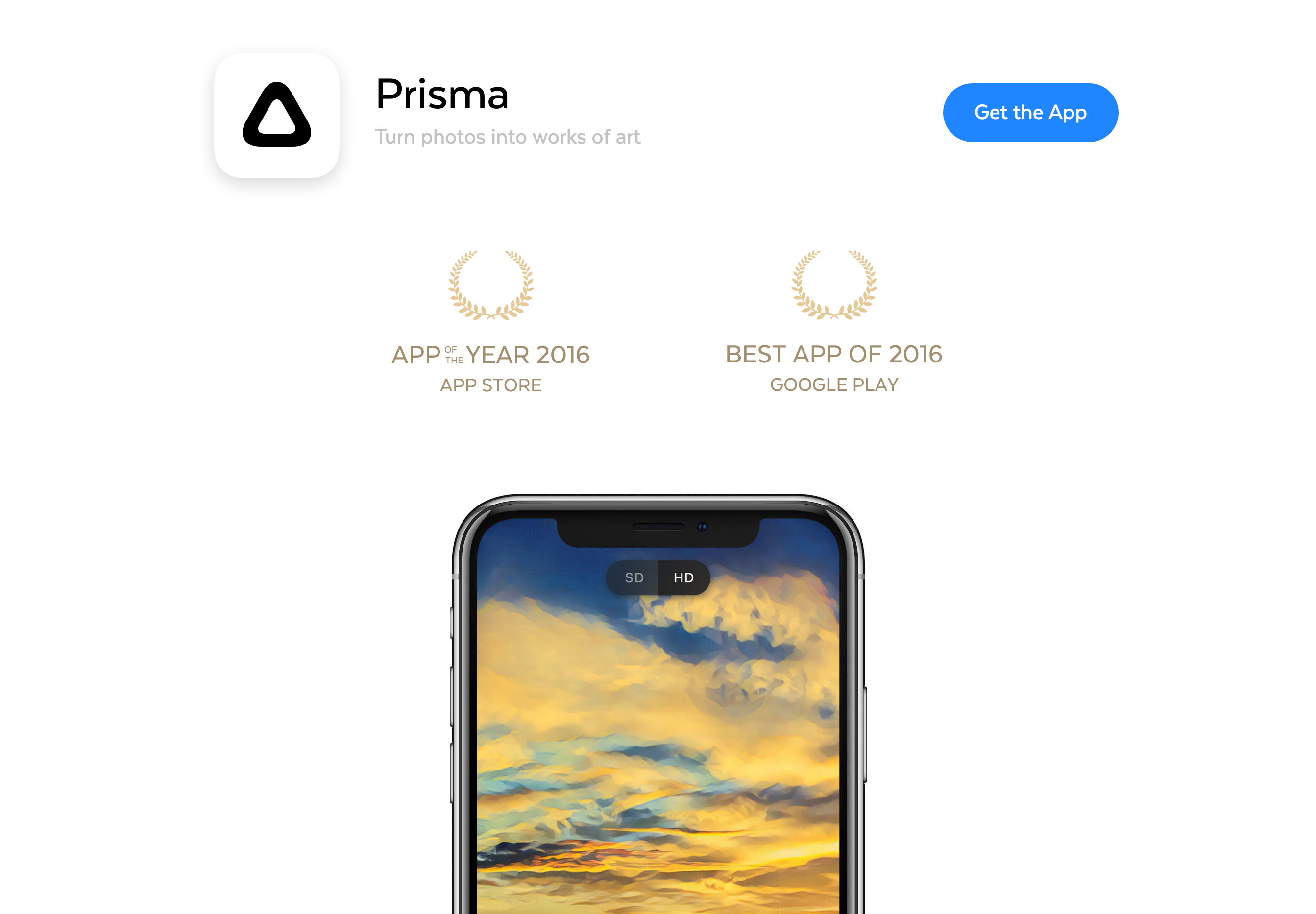 PrismaLabs Testimonial component screenshot