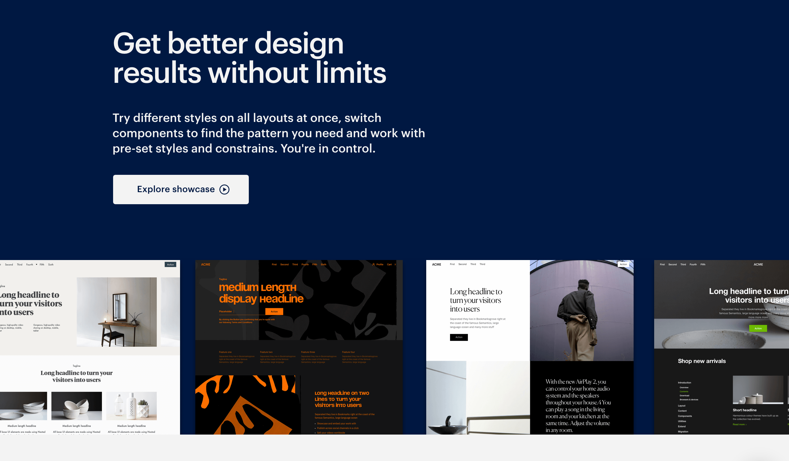 Platforma 2 Feature component screenshot